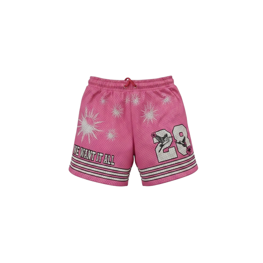 We Want It All Mesh shorts