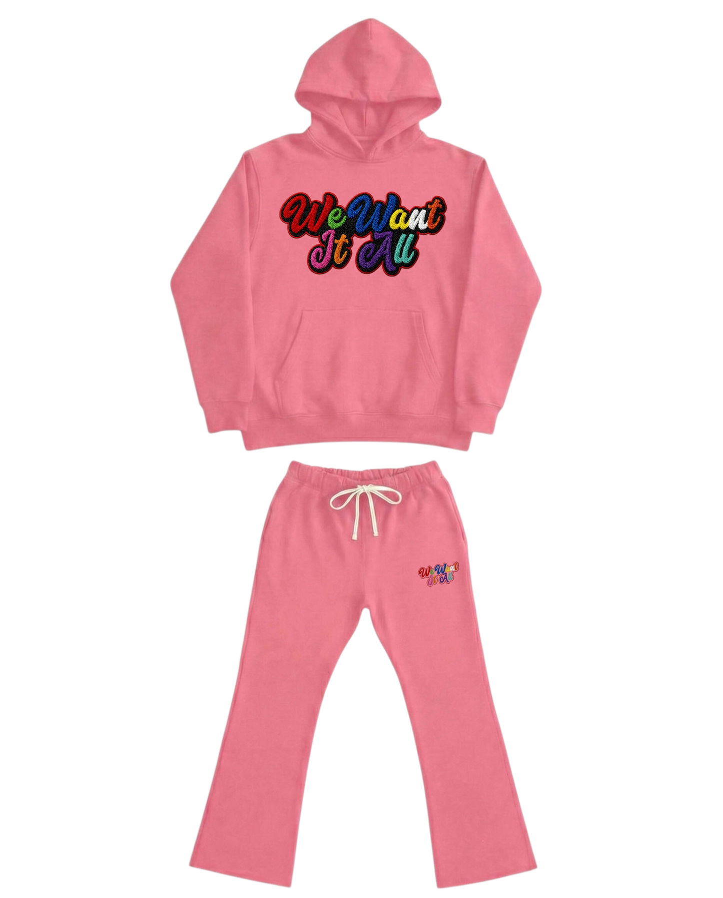 We Want It All “Signature Stamp” Sweatsuit