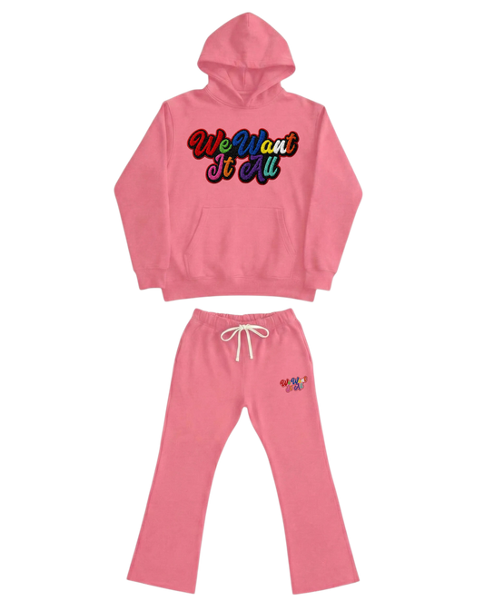 We Want It All “Signature Stamp” Sweatsuit