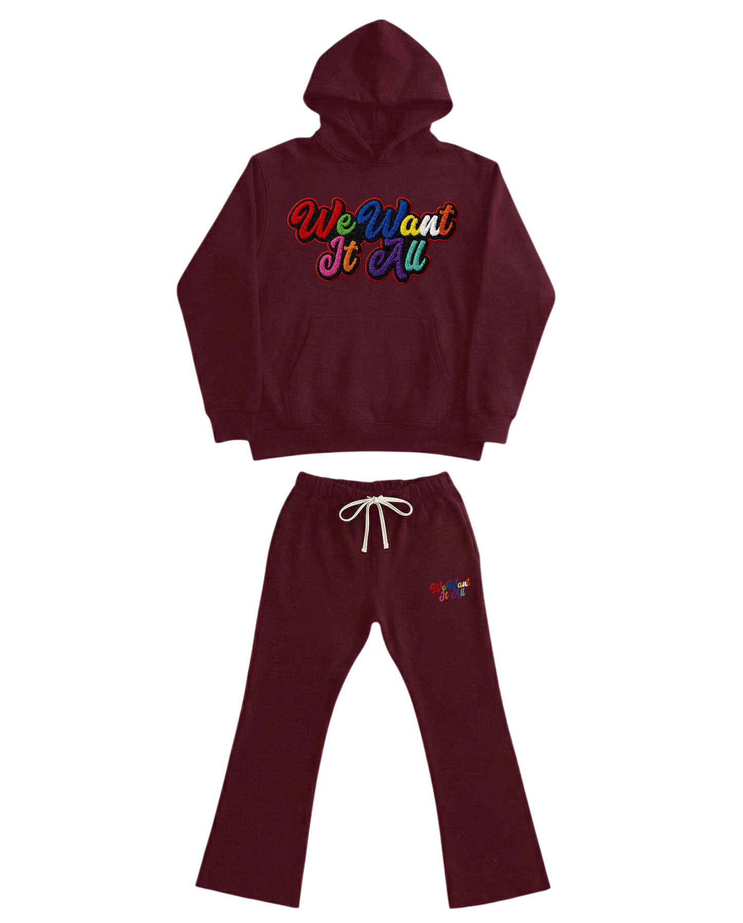 We Want It All “Signature Stamp” Sweatsuit