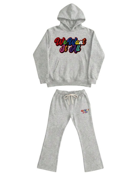 We Want It All “Signature Stamp” Sweatsuit
