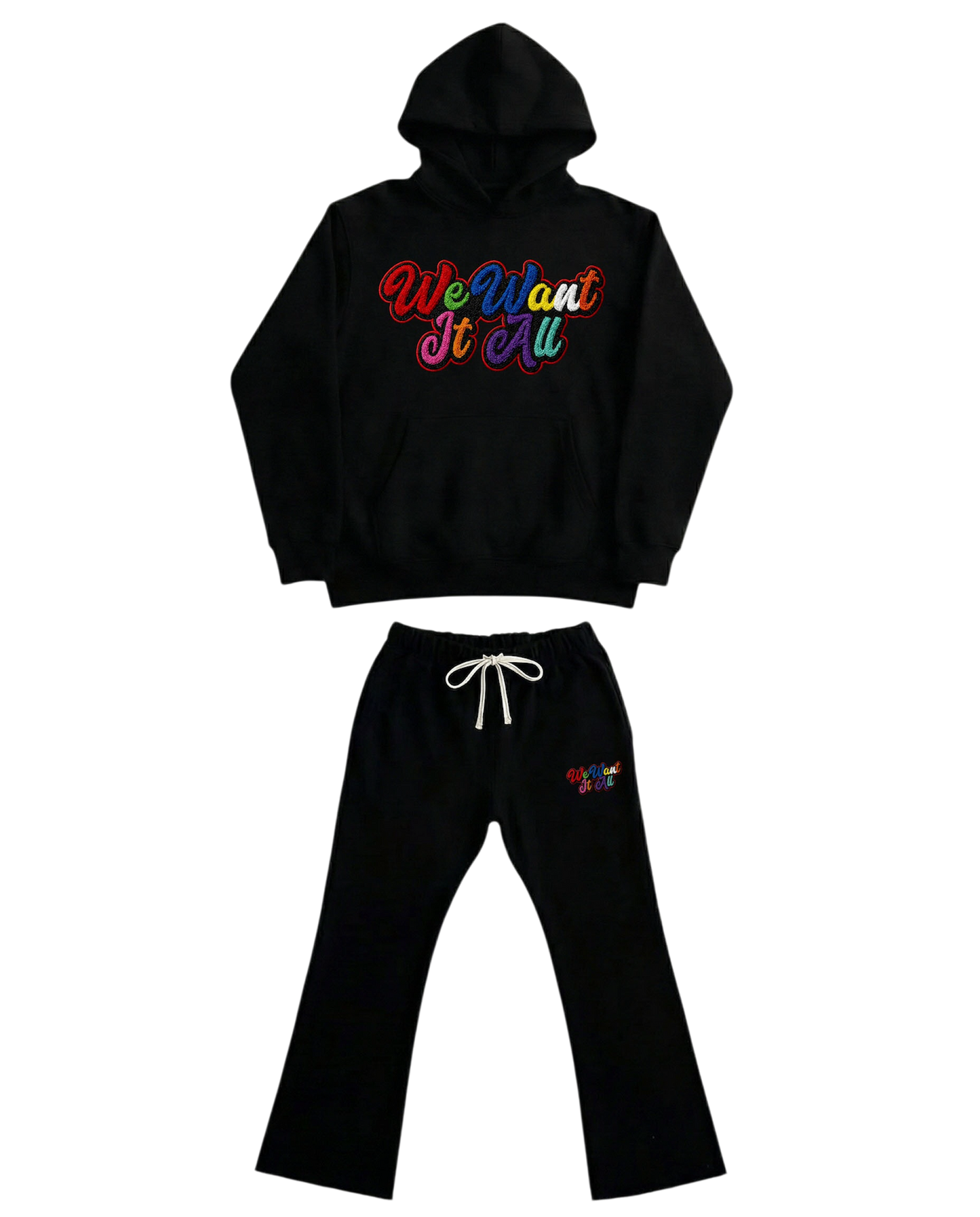 We Want It All “Signature Stamp” Sweatsuit